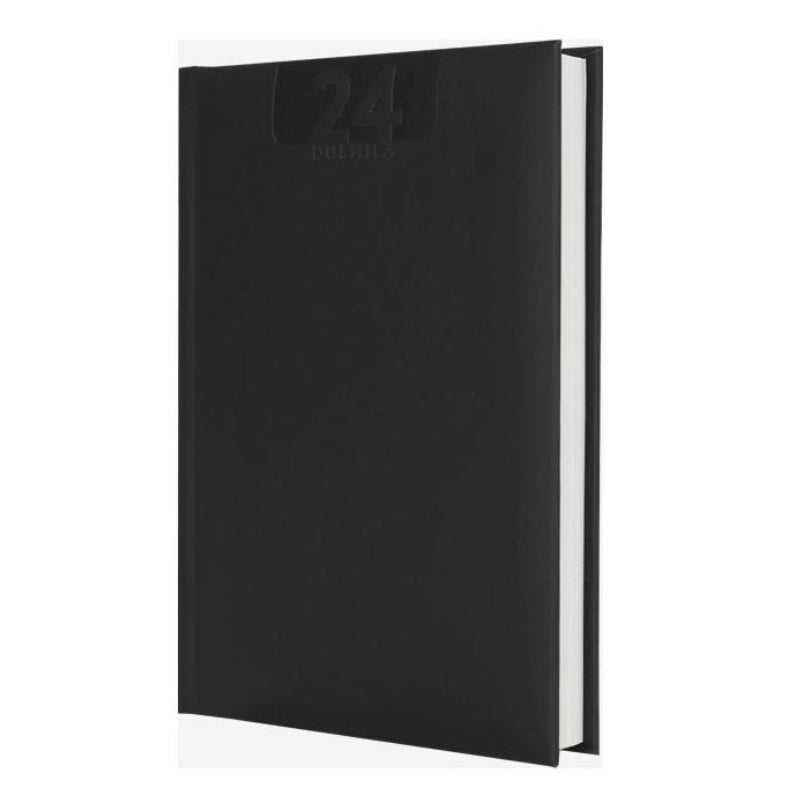 Agenda InTempo Giornaliera 12 Mesi 2026 Delta Nero 15x21cm