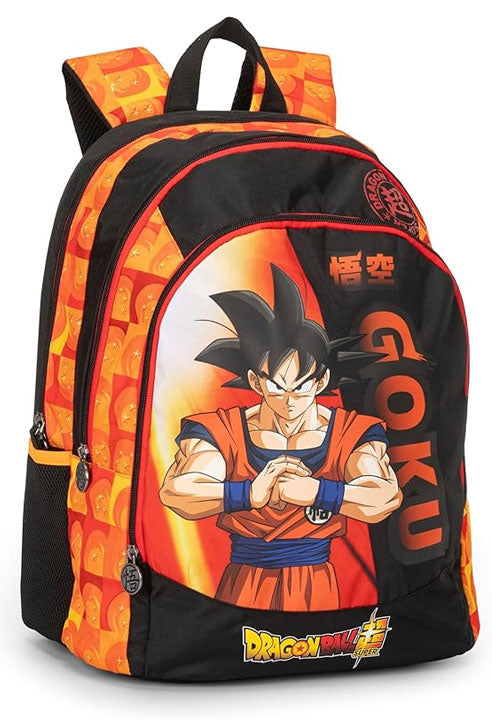 Zaino Organizzato Arancione Dragon Ball Super Goku