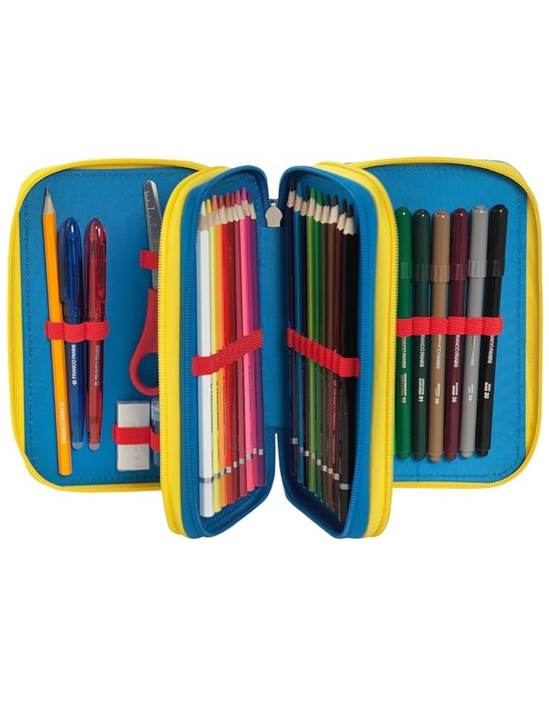 Astuccio Completo 3 Zip Super Mario Bros