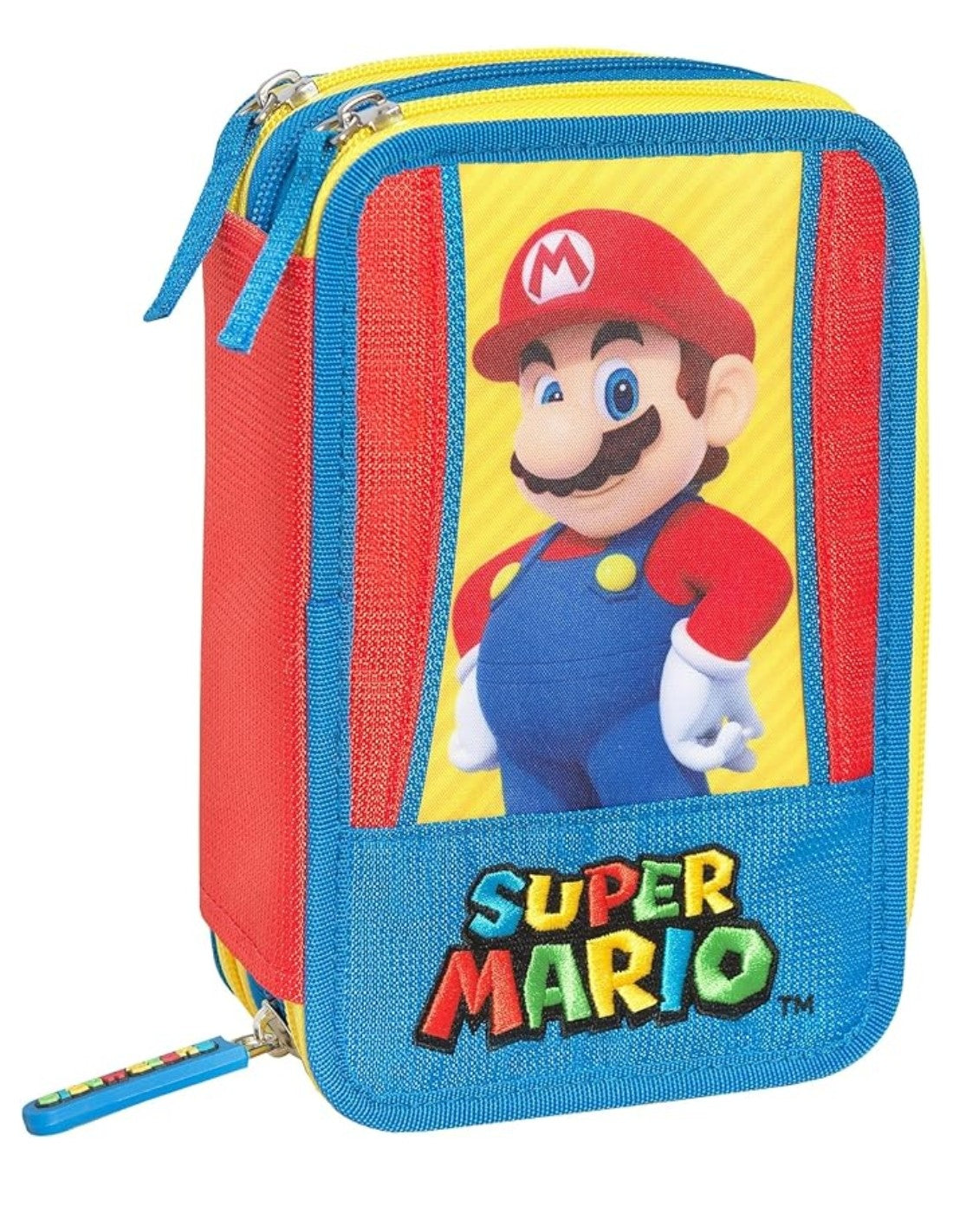 Astuccio Completo 3 Zip Super Mario Bros