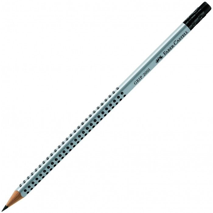 Faber-Castell Matita Grip 2001 Triangolare con Gomma
