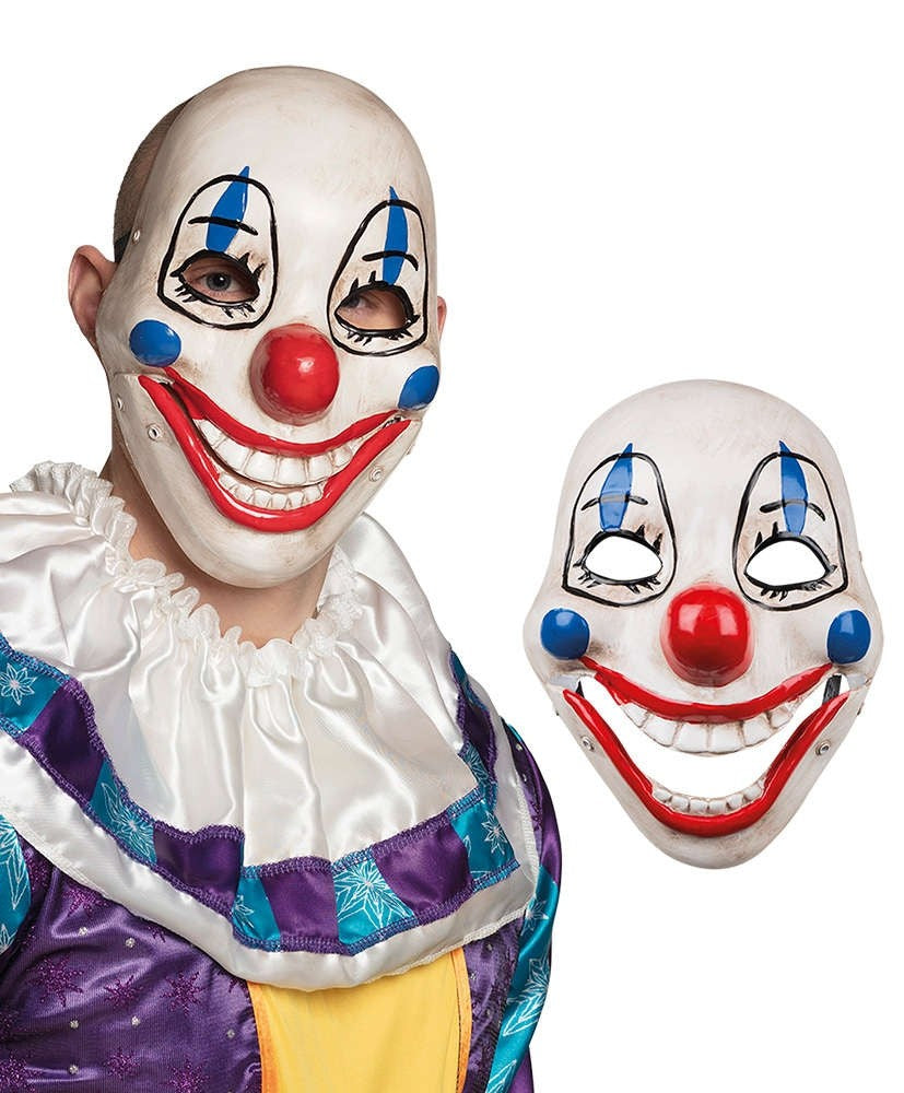 Maschera Da Clown Con Bocca Apribile