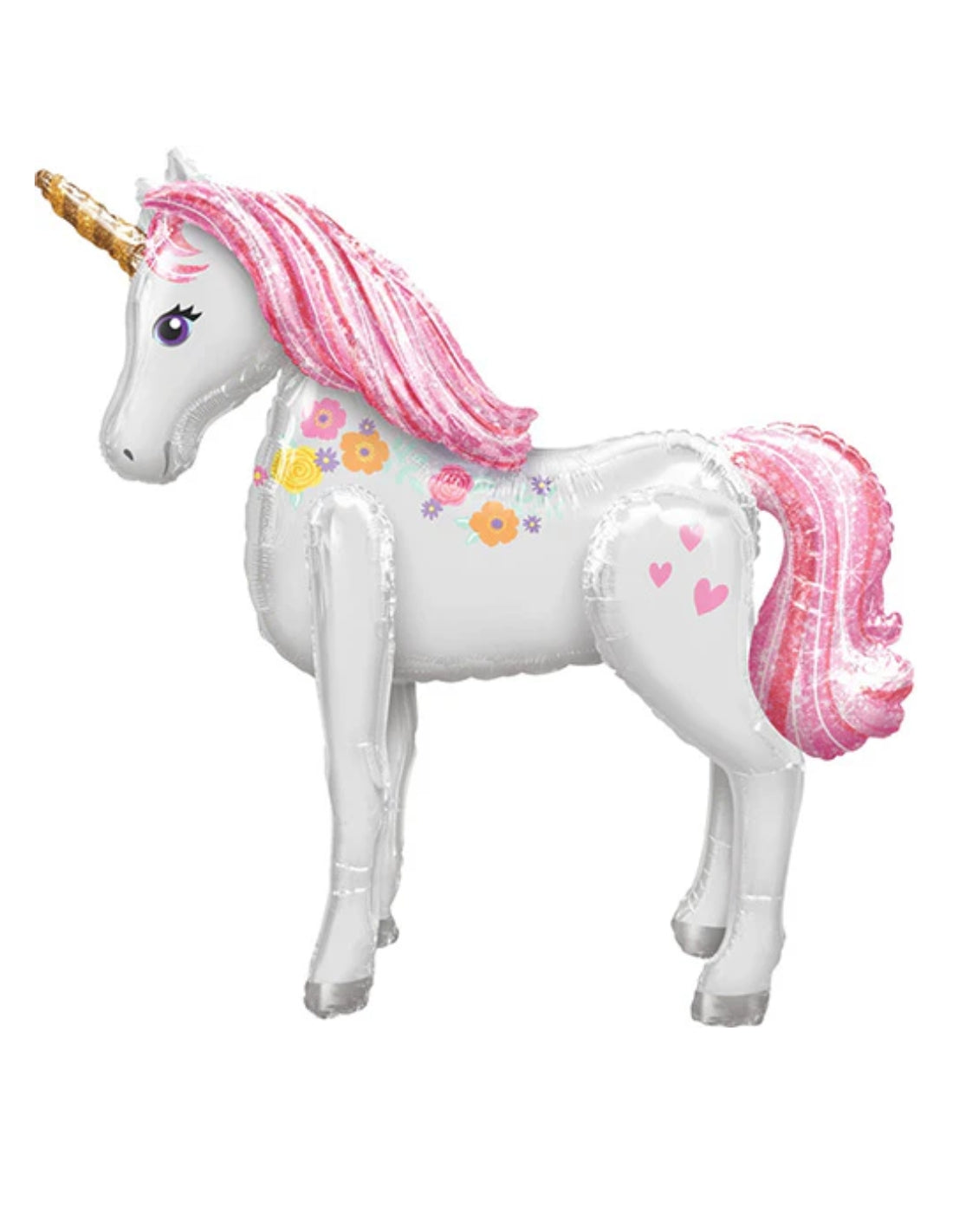 Palloncino Mylar Sagomato Unicorno 46" 117cm