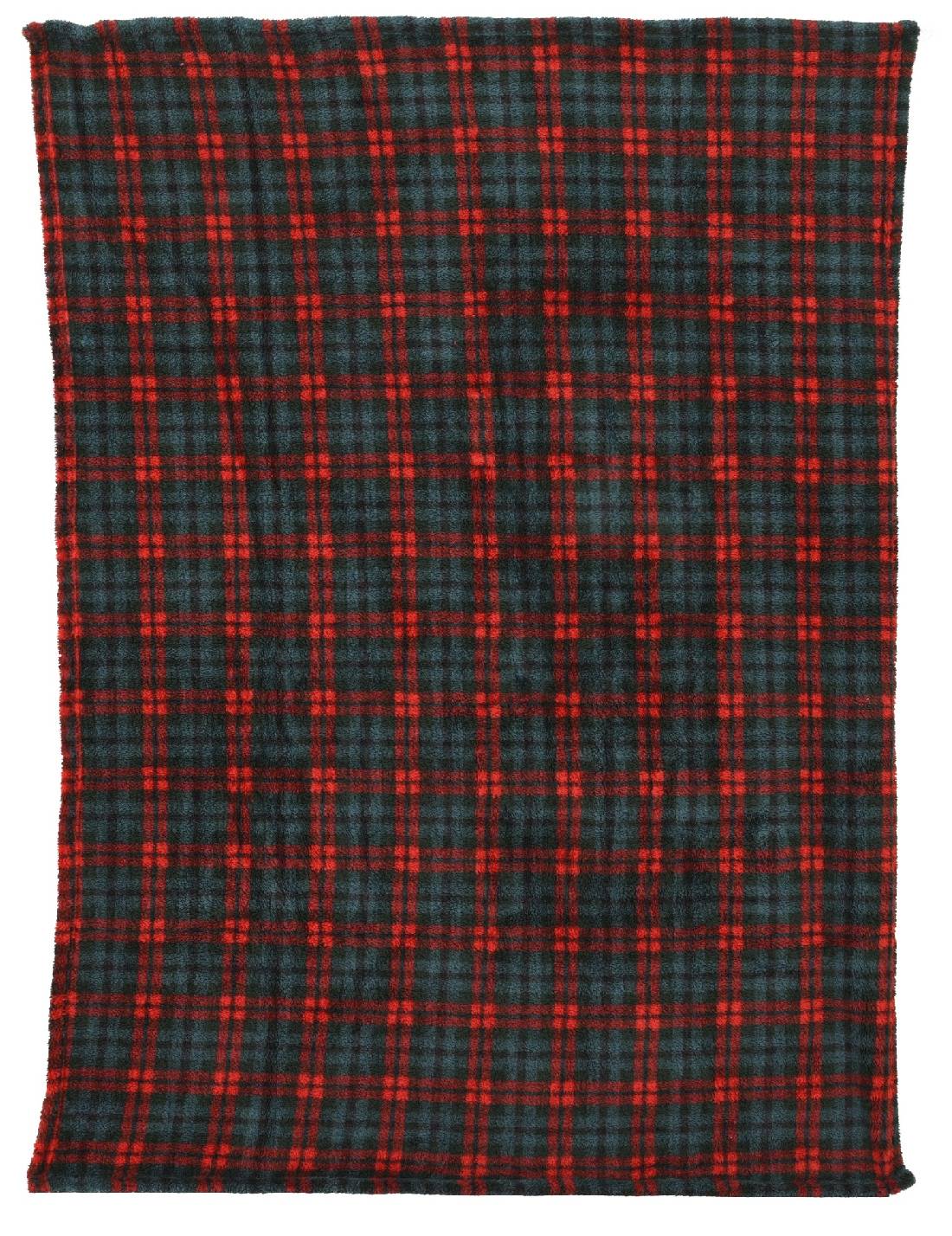 Coperta Natalizia Plaid Scozzese 170cm