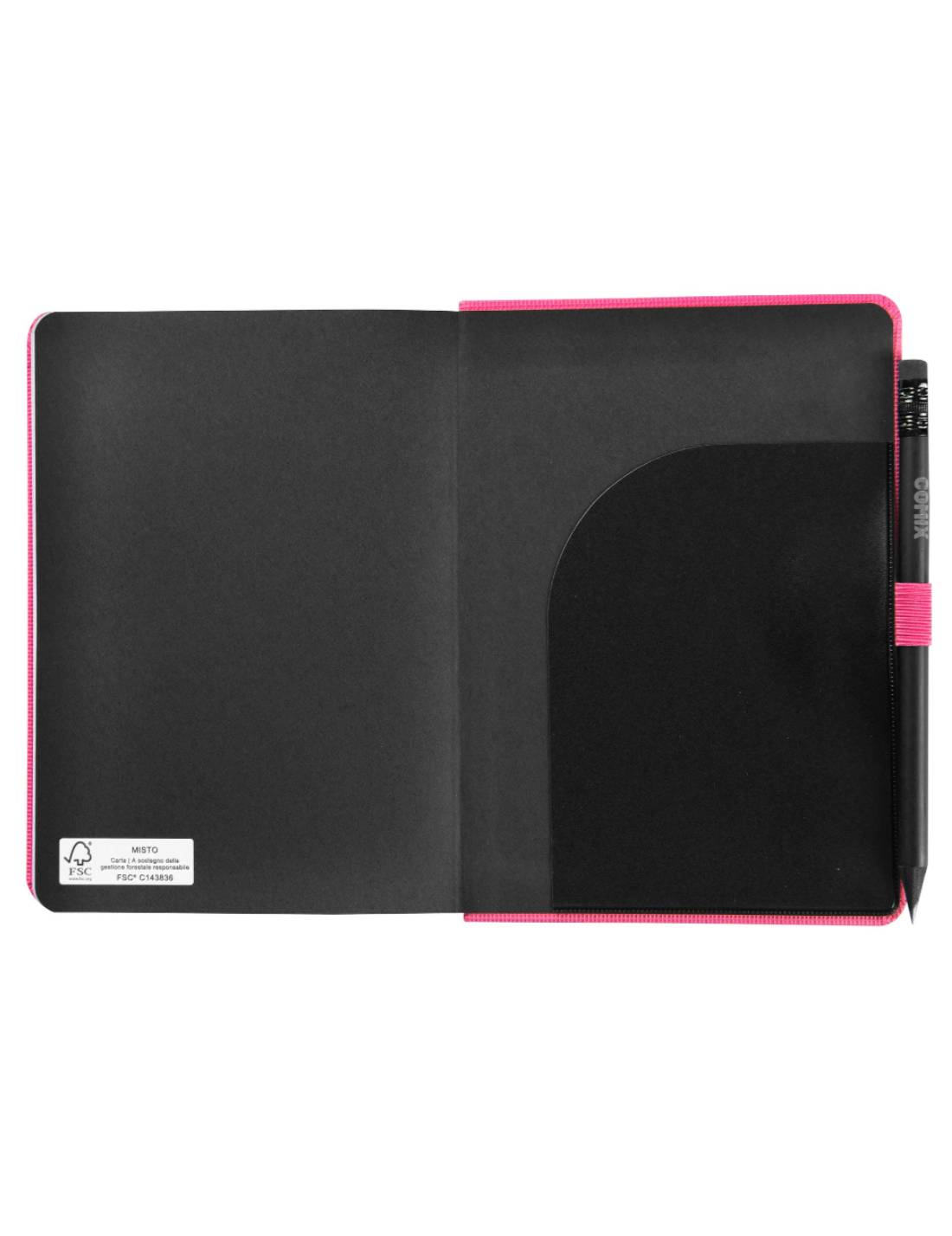 Agenda Settimanale 2025 Comix Rosa Pocket 12 Mesi Con Matita