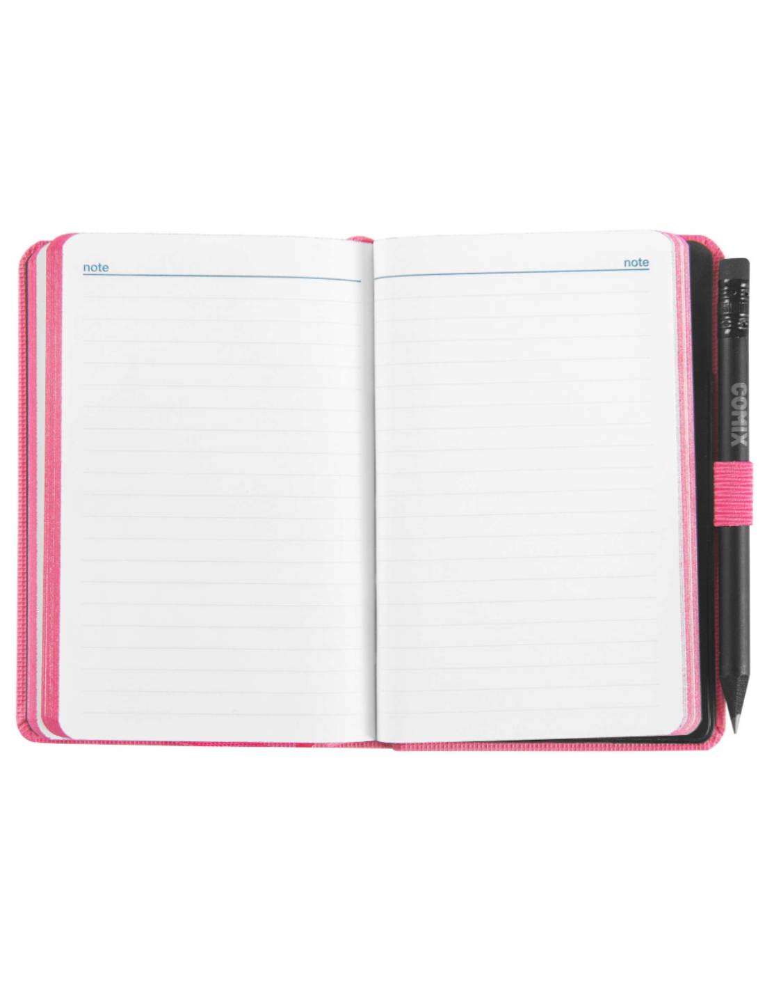 Agenda Settimanale 2025 Comix Rosa Media 12 Mesi Con Matita