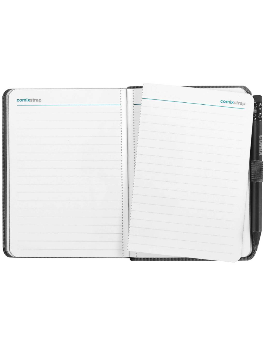 Agenda Giornaliera 2025 Comix Nera Mignon 12 Mesi Con Matita