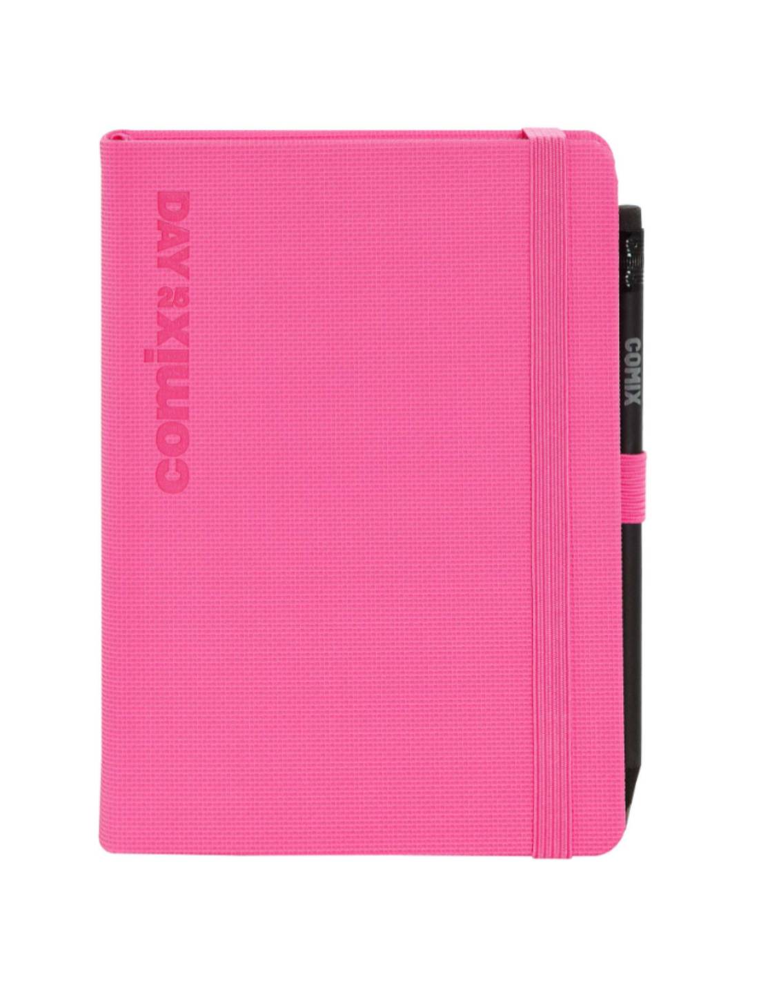 Agenda Giornaliera 2025 Comix Rosa Mini 12 Mesi Con Matita