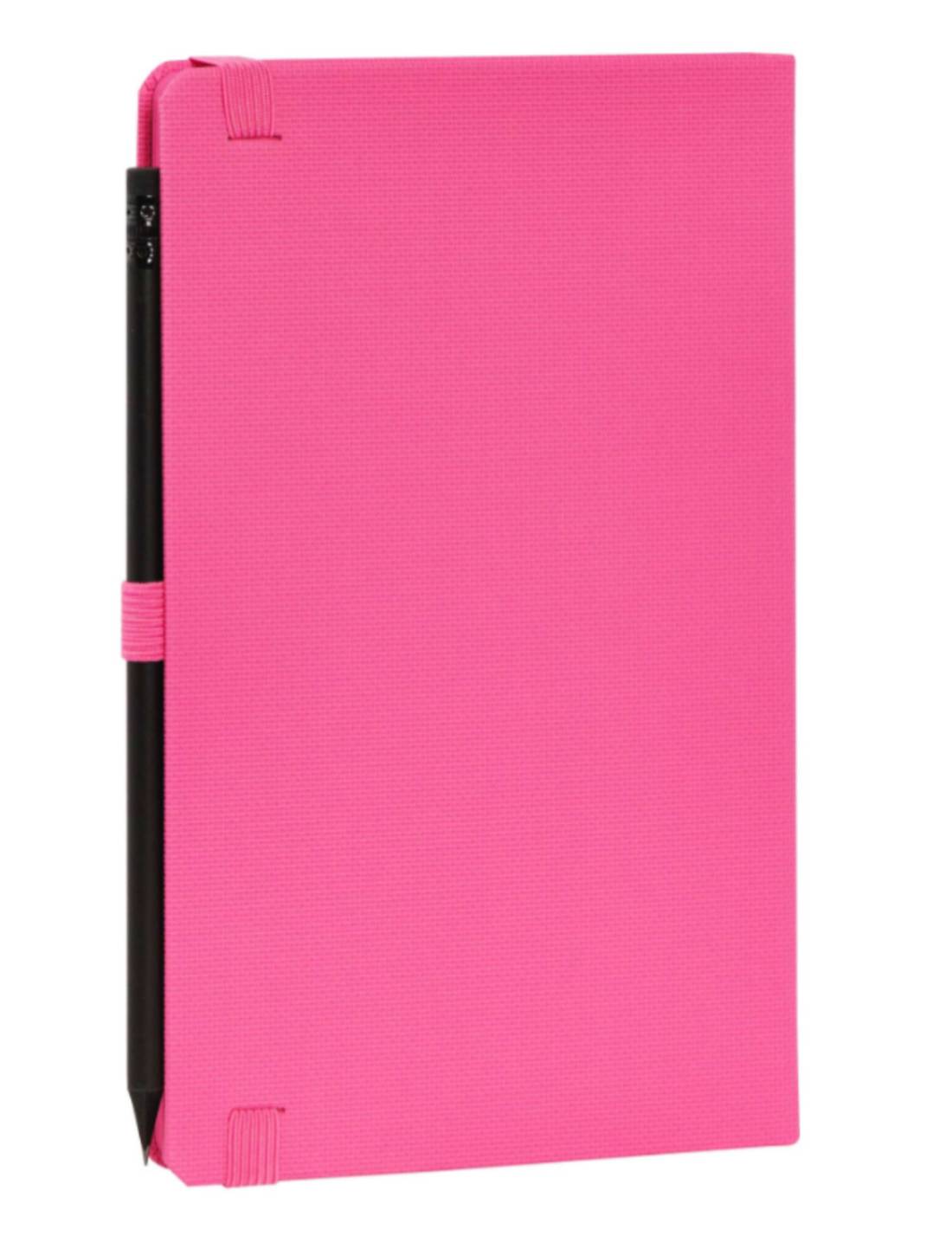 Agenda Giornaliera 2025 Comix Rosa Large 12 Mesi Con Matita