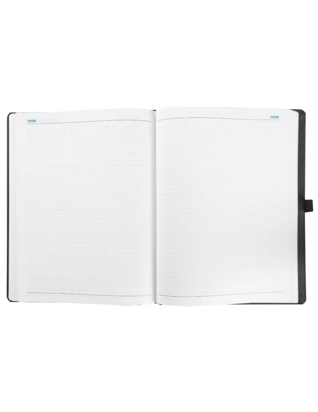 Agenda Settimanale Verticale Da Tavolo 12 Mesi 2025 Comix Nera