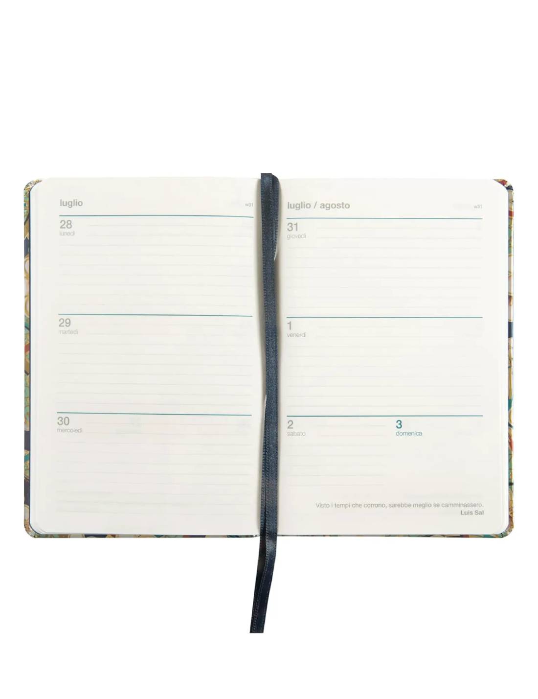 Agenda Settimanale 12 Mesi 2025 Comix Sicily 16cm