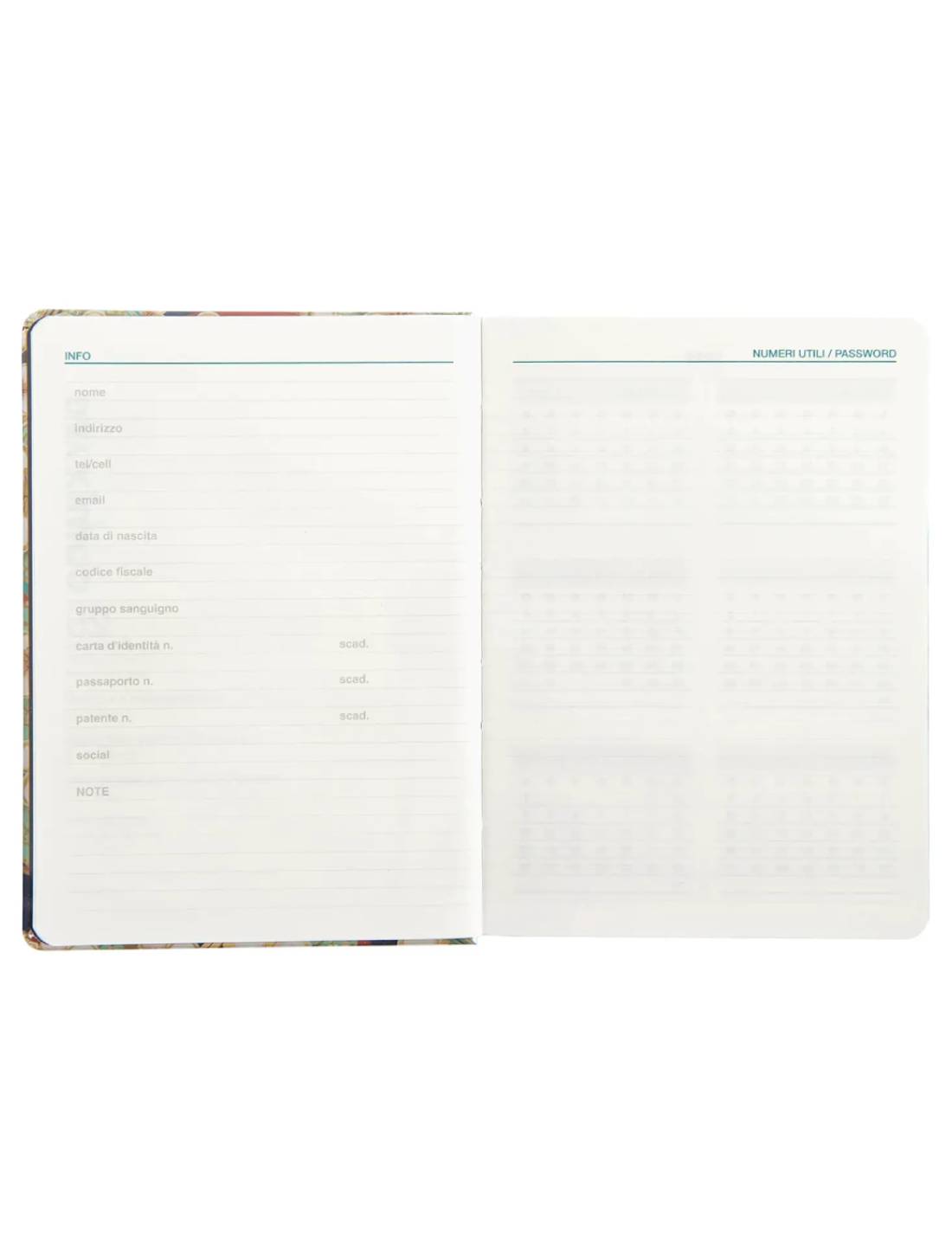 Agenda Settimanale 12 Mesi 2025 Comix Sicily 21cm