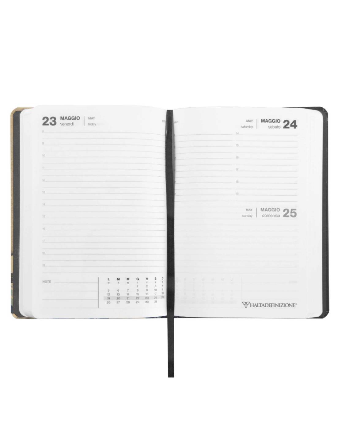 Agenda Giornaliera 12 Mesi 2025 Halta Definizione Ninfee Mini