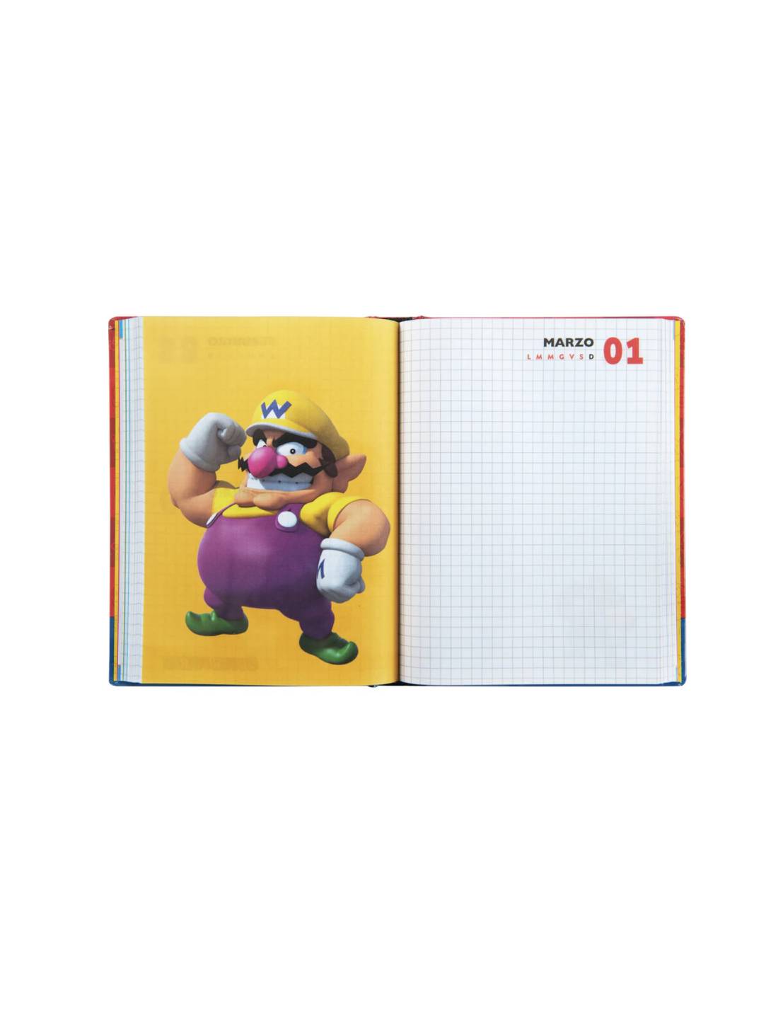 Diario 12 Mesi Super Mario Non Datato