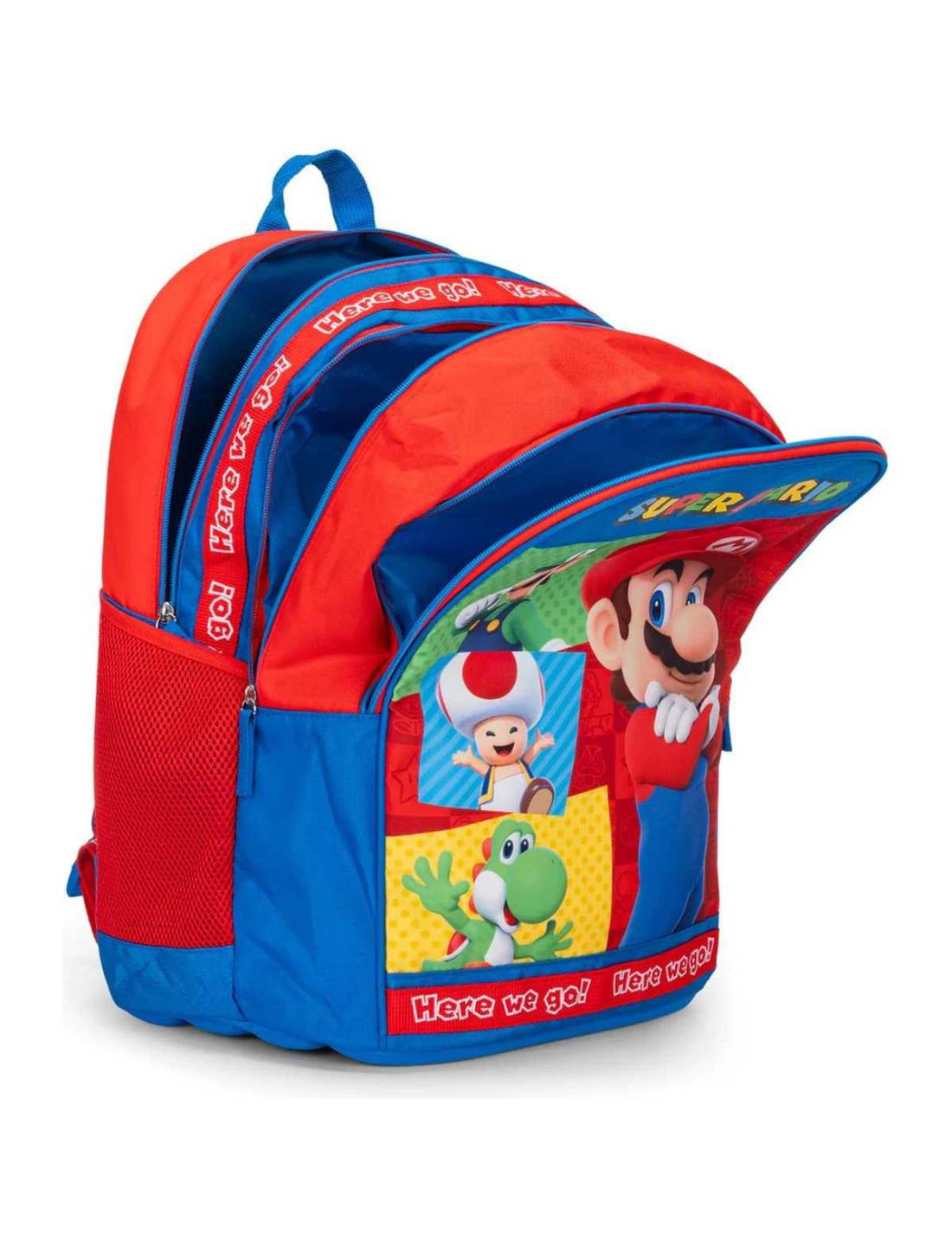 Zaino Organizzato Super Mario E Friends