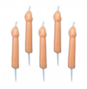 Candeline In Cera Willy Per Addio Nubilato 9cm 5pz