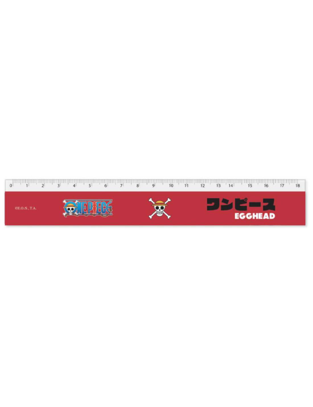 Righello In Plastica One Piece 18cm