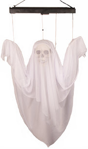 Fantasma Animato Con Luci E Suono 120cm Ornamenti Halloween