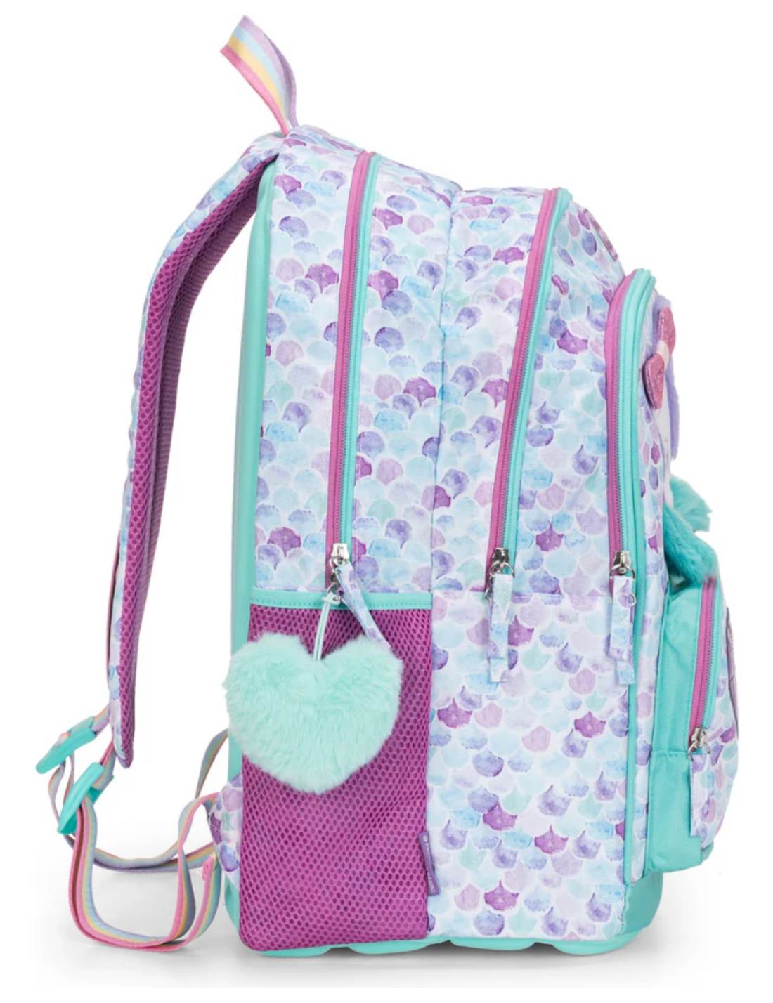 Zaino Scuola Organizzato Pinguino Mofu Mofu