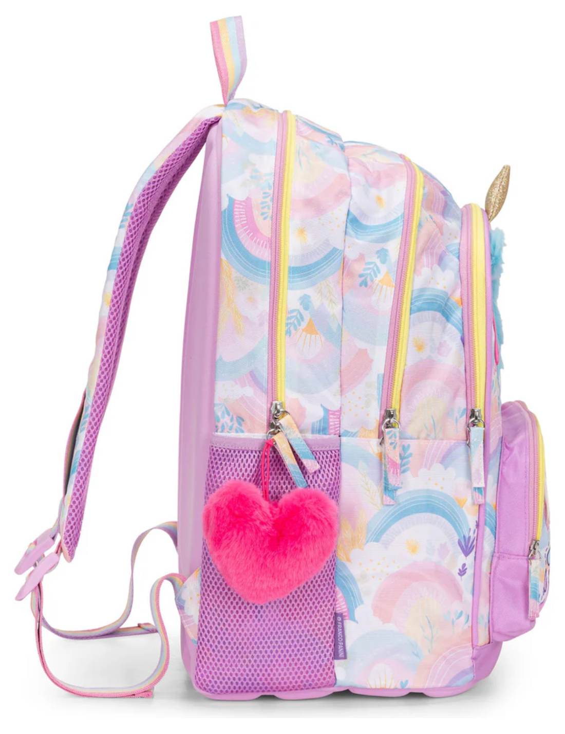 Zaino Scuola Organizzato Unicorno Mofu Mofu