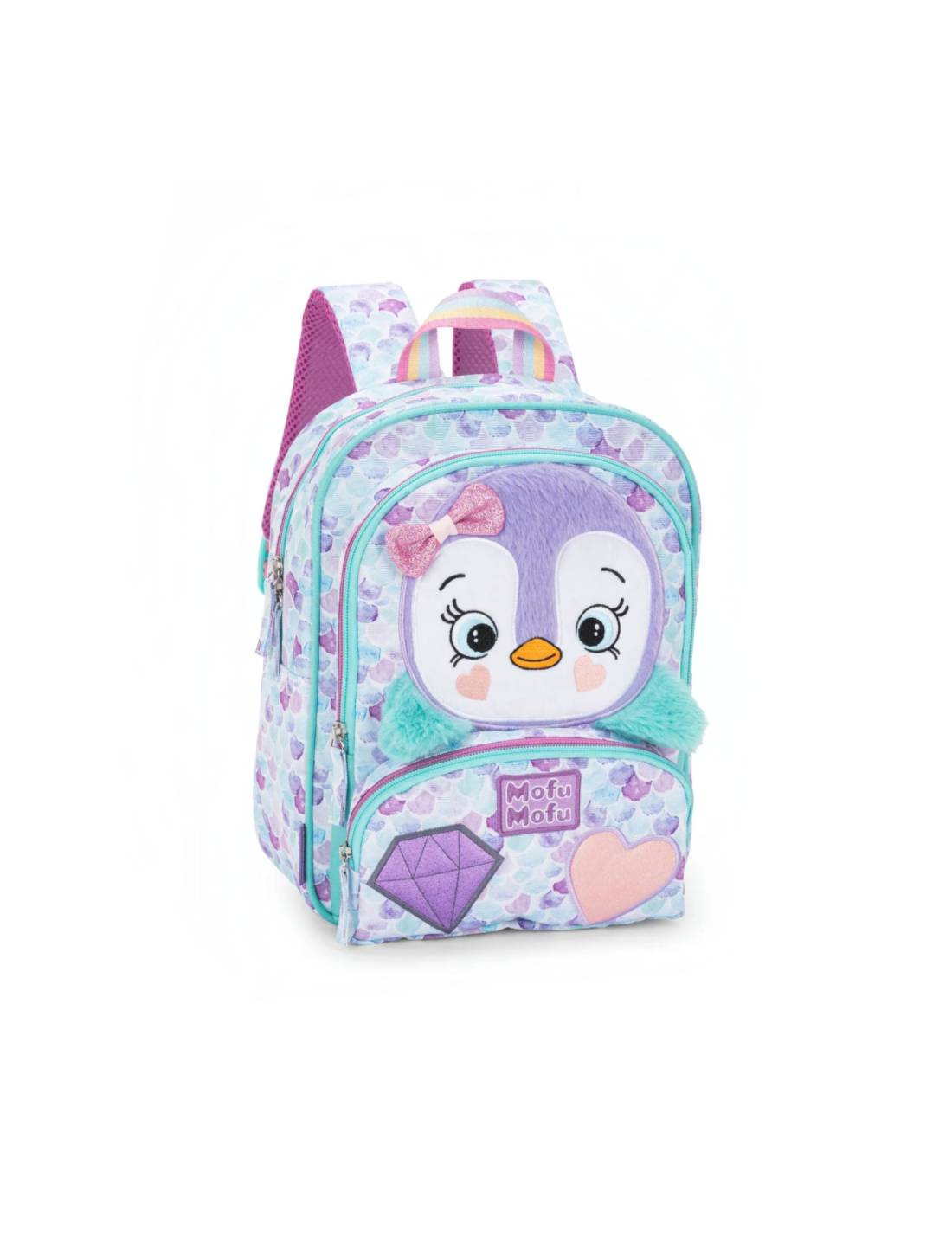 Mini Zaino Asilo Pinguino Mofu Mofu