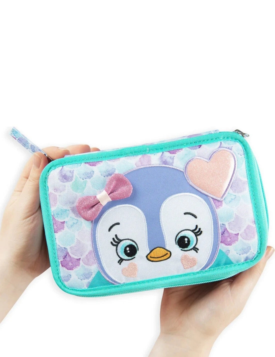 Astuccio Completo 3 Zip New Mofu Mofu Pinguini