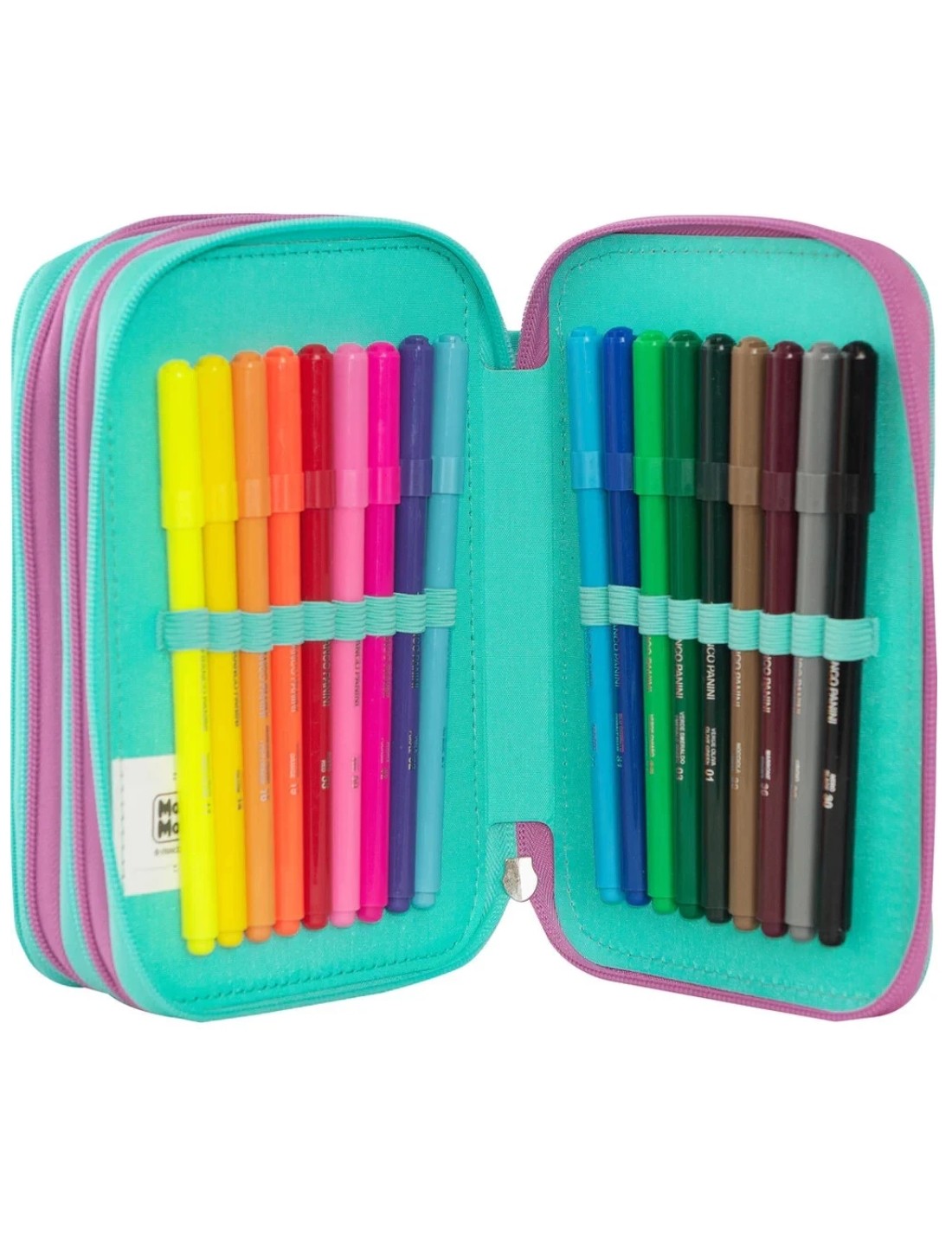 Astuccio Completo 3 Zip New Mofu Mofu Pinguini