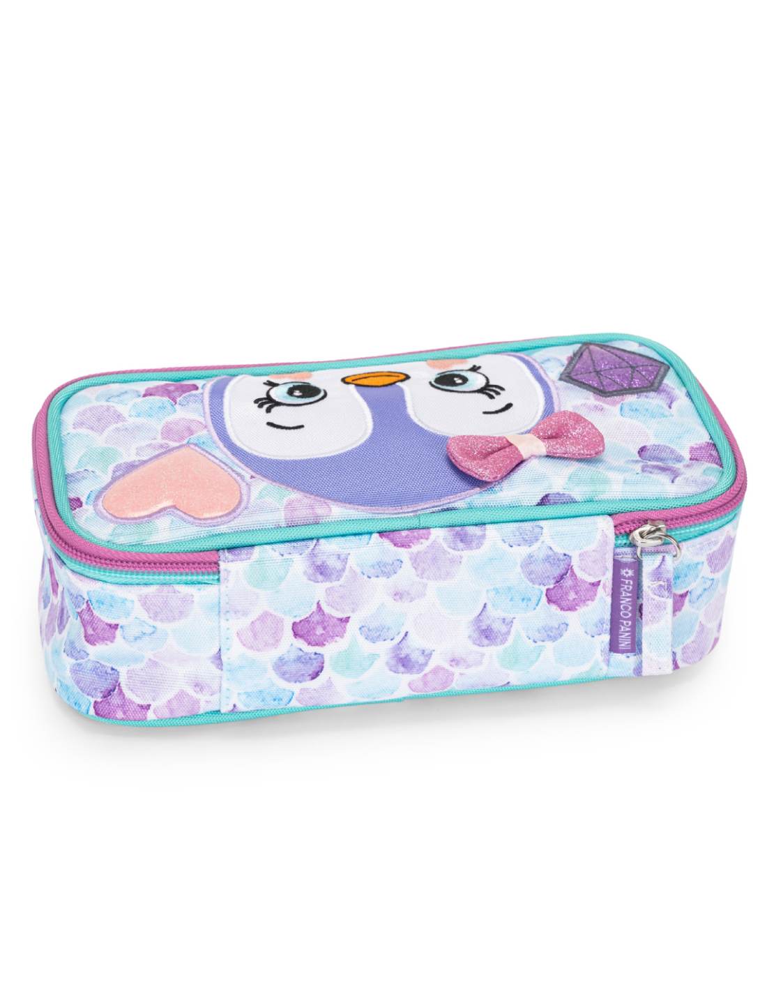 Astuccio Ovale Mofu Mofu Pinguino