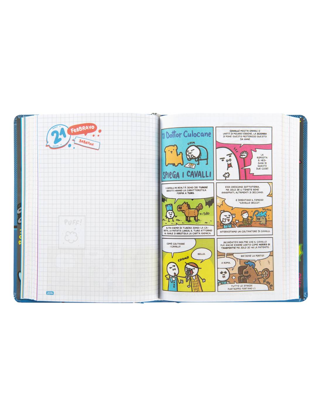 Diario 16 Mesi Comix Scottecs By Sio 2025/26 Petrolio