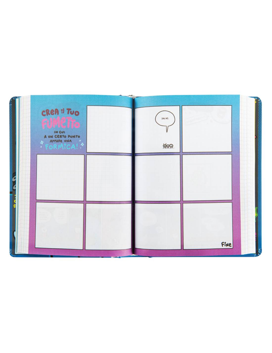 Diario 16 Mesi Comix Scottecs By Sio 2025/26 Petrolio