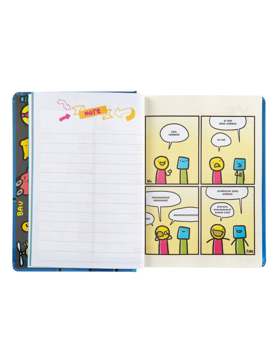 Diario 16 Mesi Comix Scottecs By Sio 2025/26 Petrolio