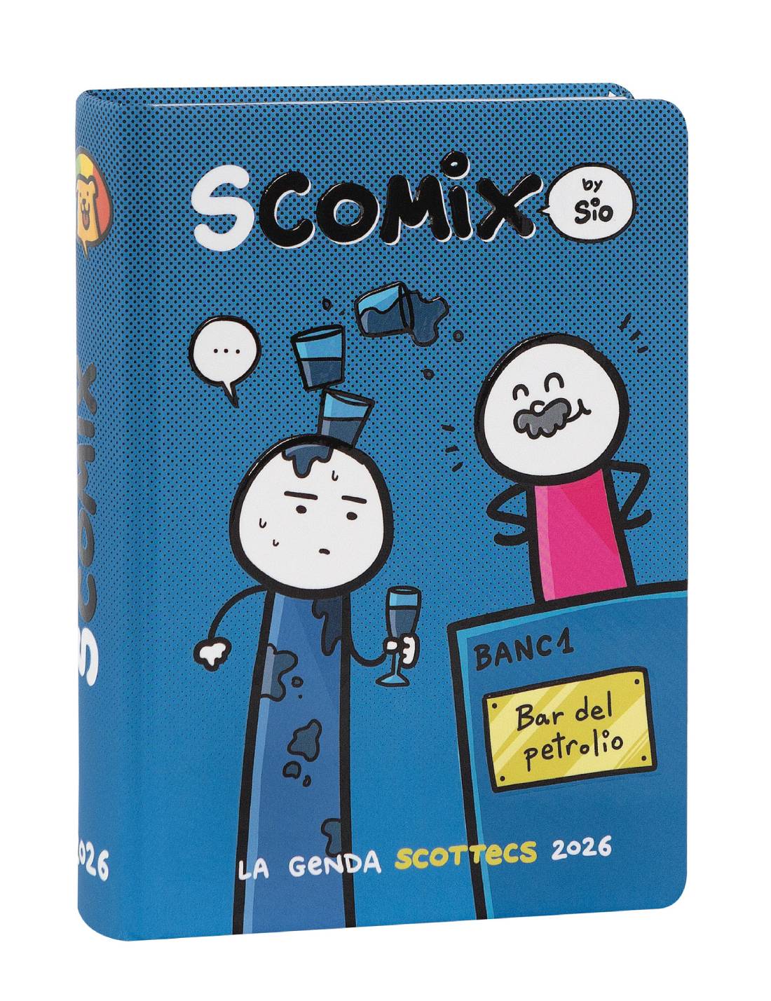 Diario 16 Mesi Comix Scottecs By Sio 2025/26 Petrolio
