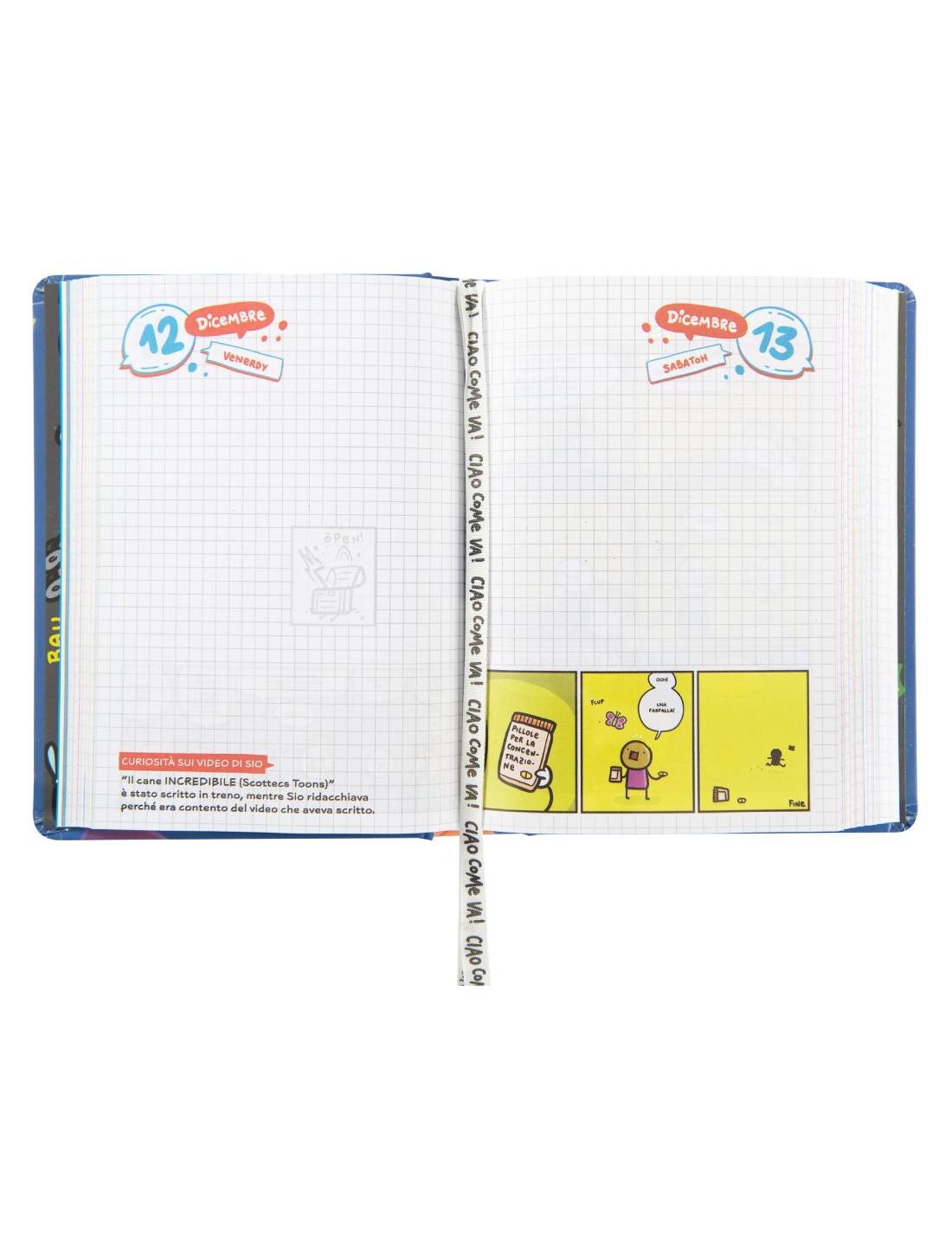 Diario 16 Mesi Comix Scottecs By Sio 2025/26 Unicottero