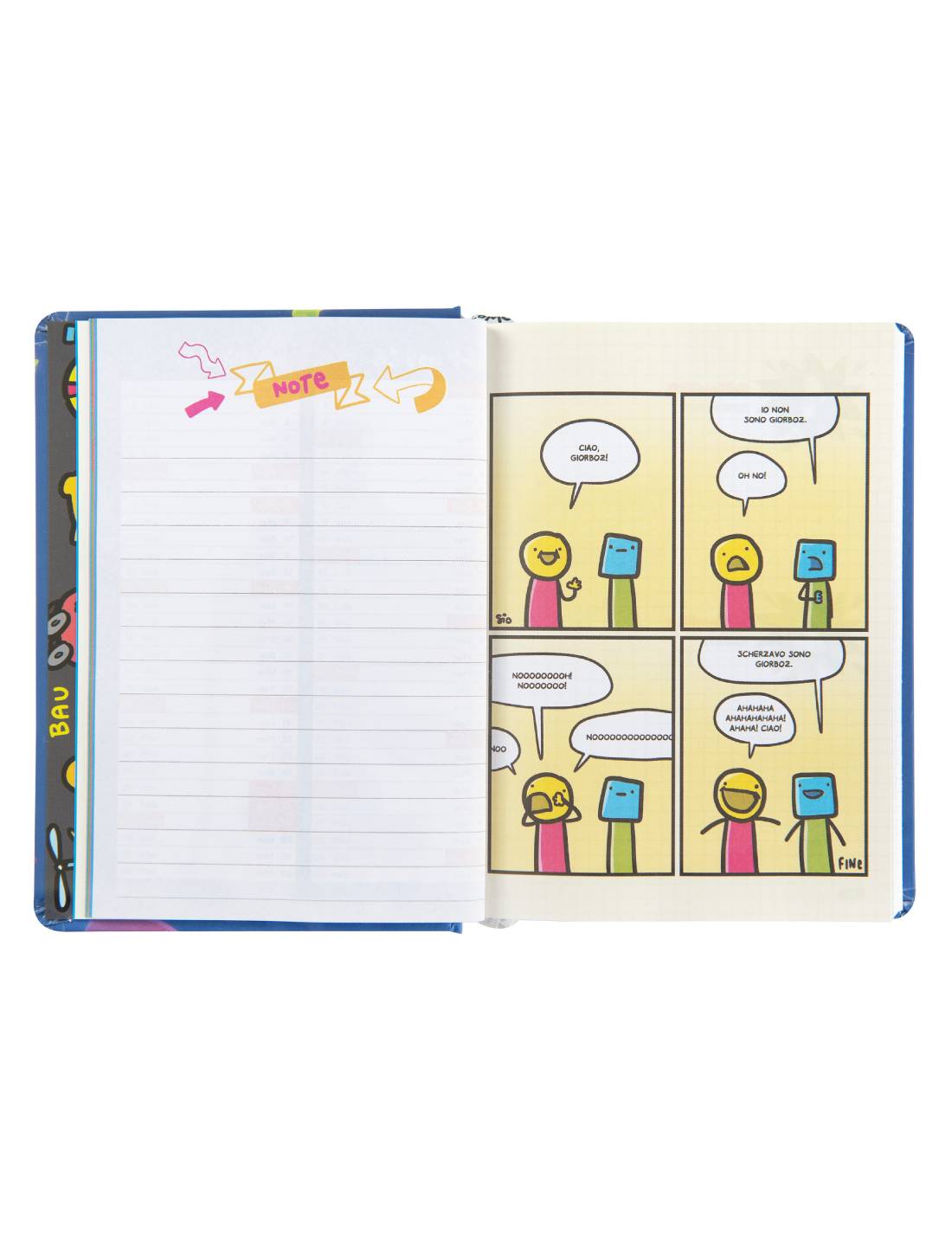 Diario 16 Mesi Comix Scottecs By Sio 2025/26 Unicottero