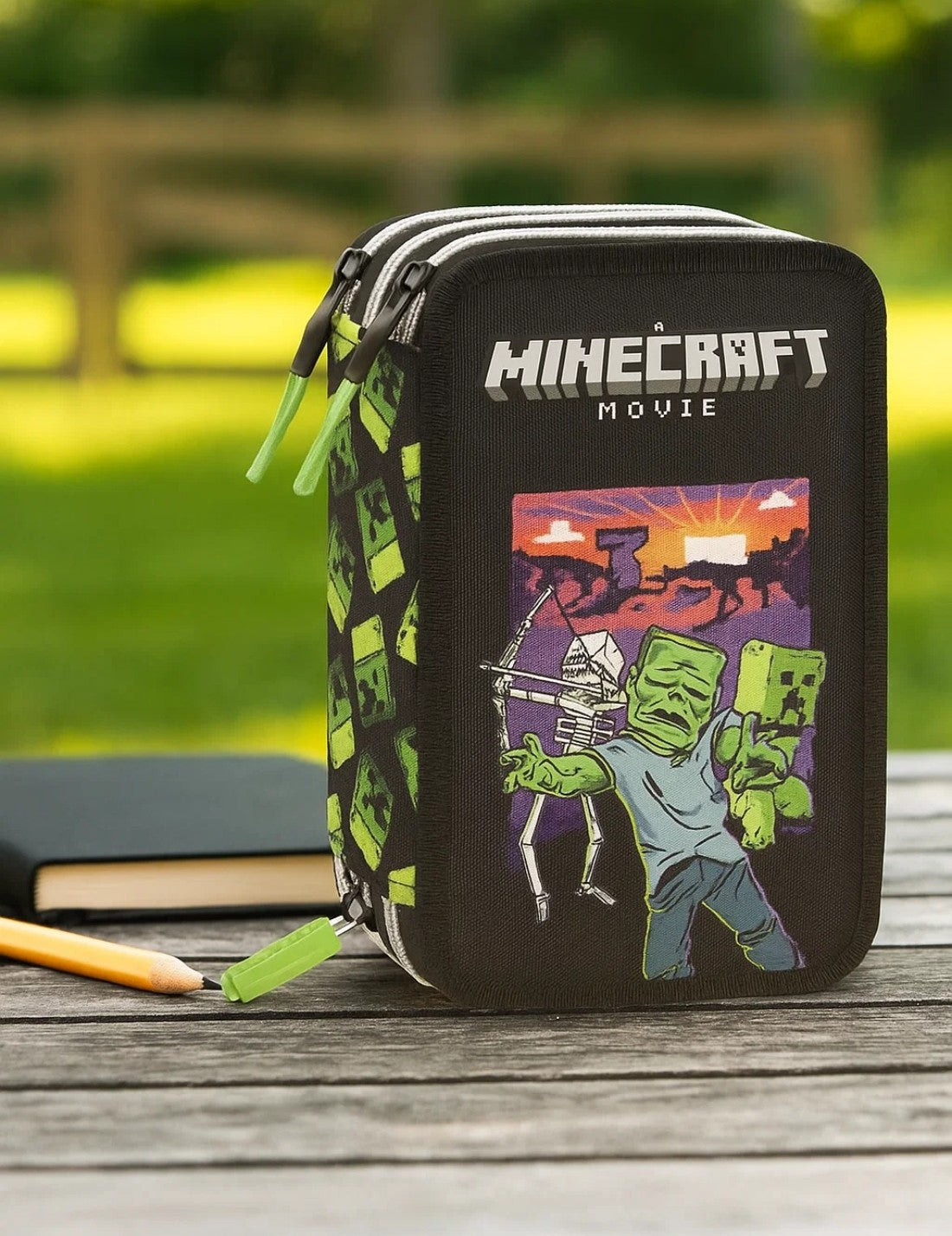 Astuccio Completo 3 Zip Minecraft Movie