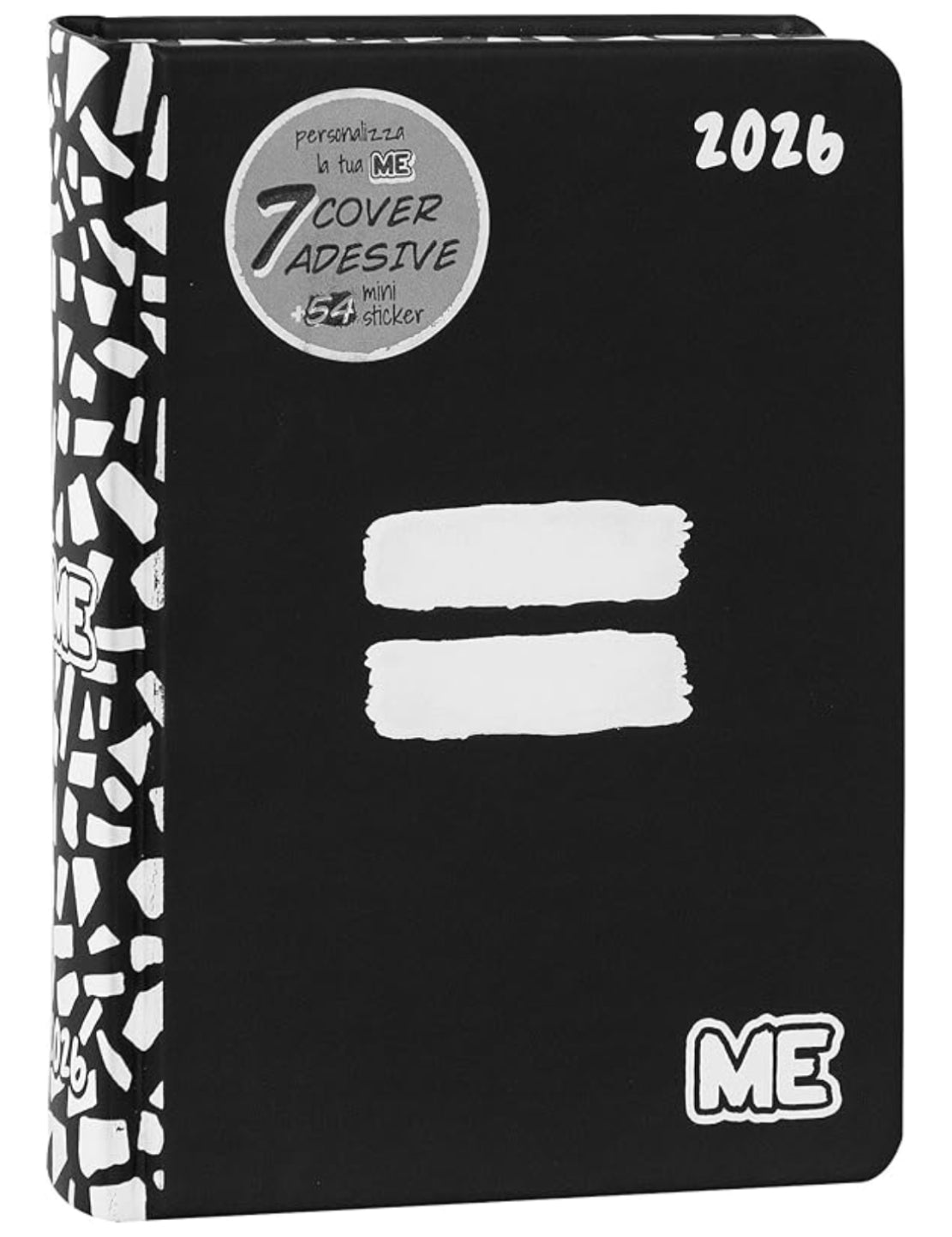 Diario Scuola 16 Mesi 2025/2026 ME My Evolution Classic Edition Black