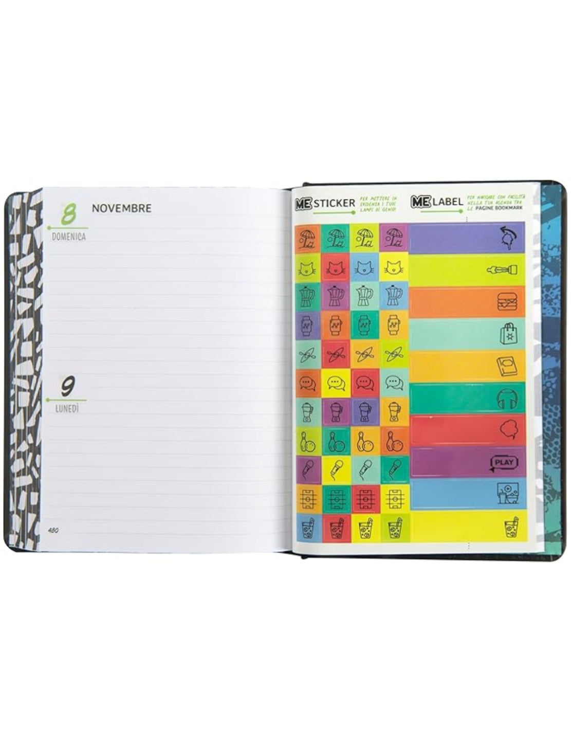 Diario Scuola 16 Mesi 2025/2026 ME My Evolution Classic Edition Black