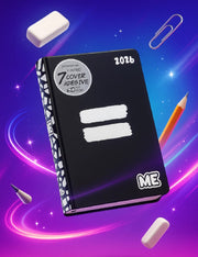 Diario Scuola 16 Mesi 2025/2026 ME My Evolution Classic Edition Black