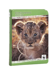 Diario 12 Mesi Datato WWF Leone