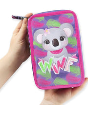 Astuccio Completo 3 Zip WWF Koala
