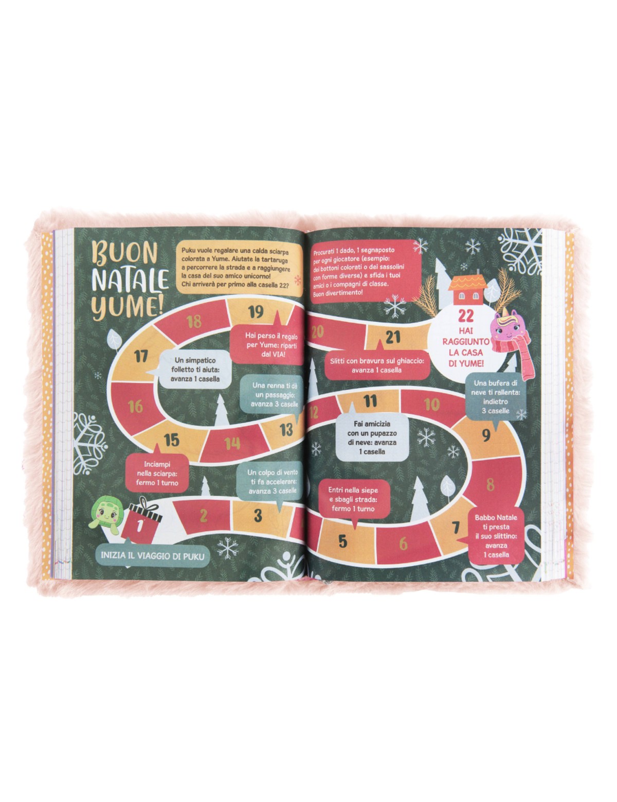 Diario 12 Mesi Orso Peluche Mofu Mofu