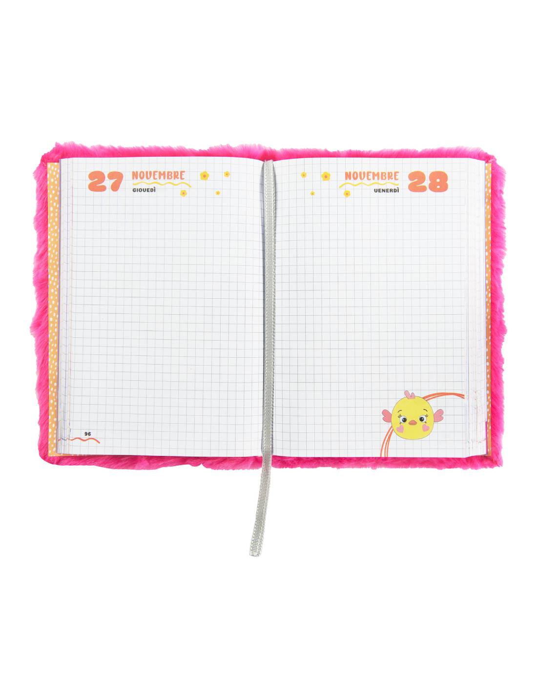 Diario 12 Mesi Unicorno Peluche Mofu Mofu