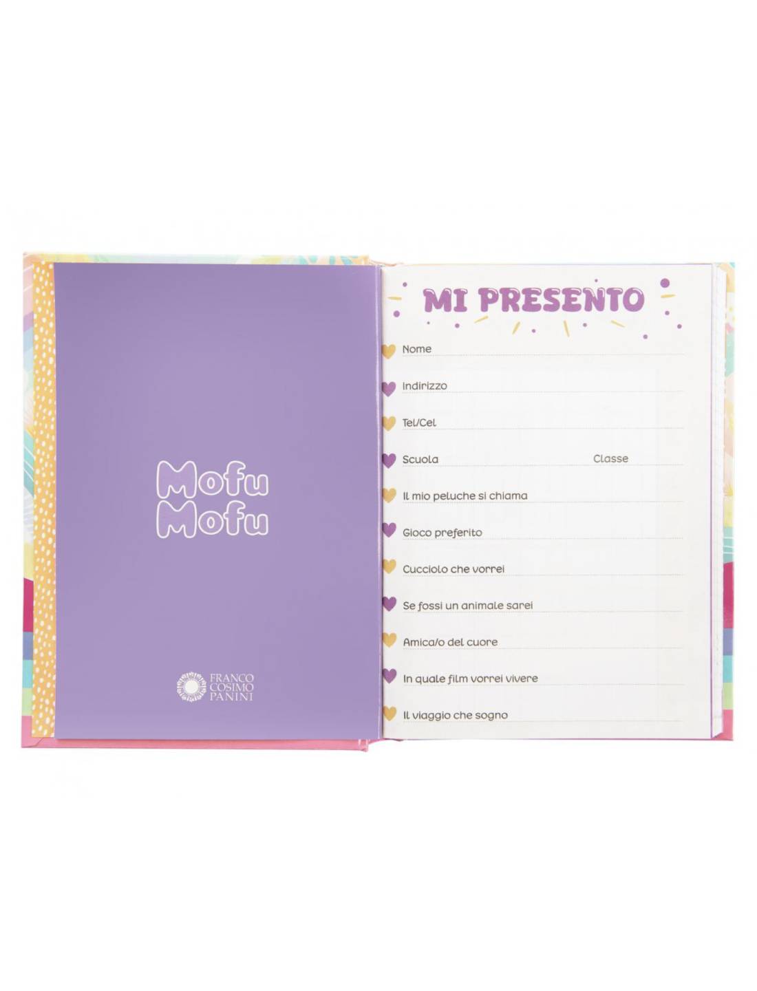 Diario 12 Mesi Unicorno Mofu Mofu Non Datato