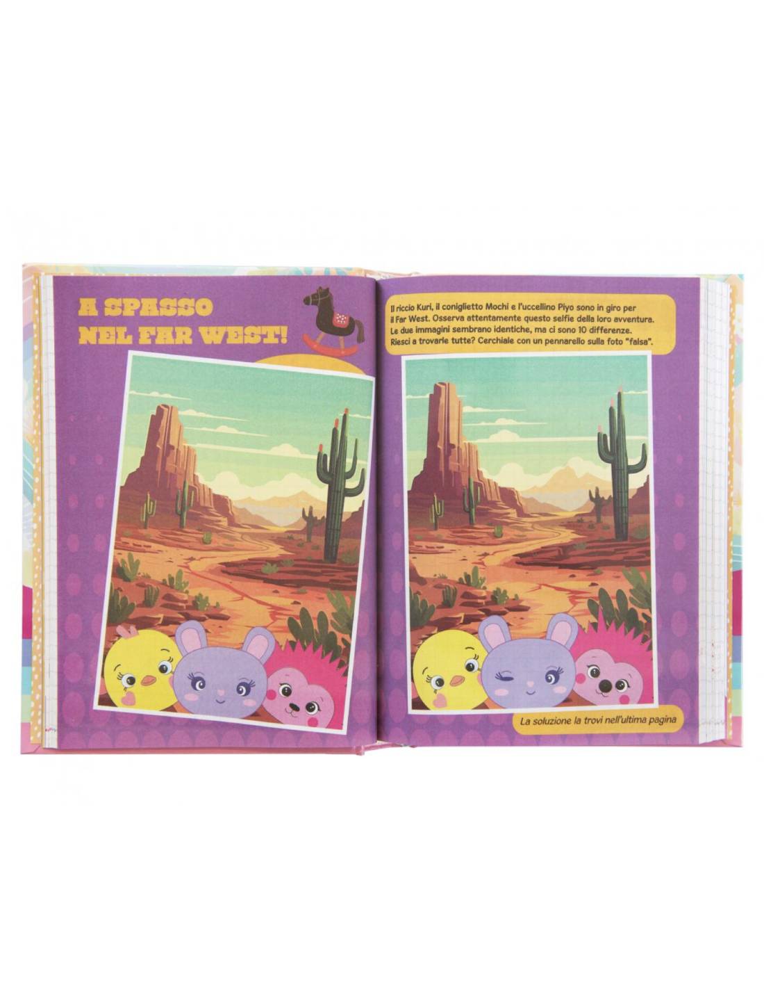 Diario 12 Mesi Unicorno Mofu Mofu Non Datato