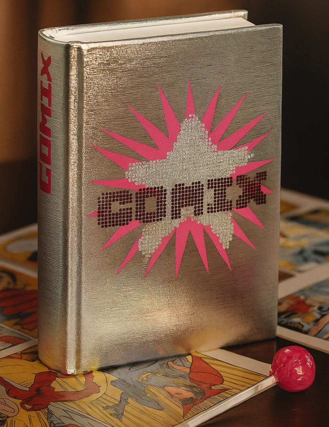 Diario Scuola 16 Mesi Datato 2025/2026 Comix Special Edition Silver Star Mini