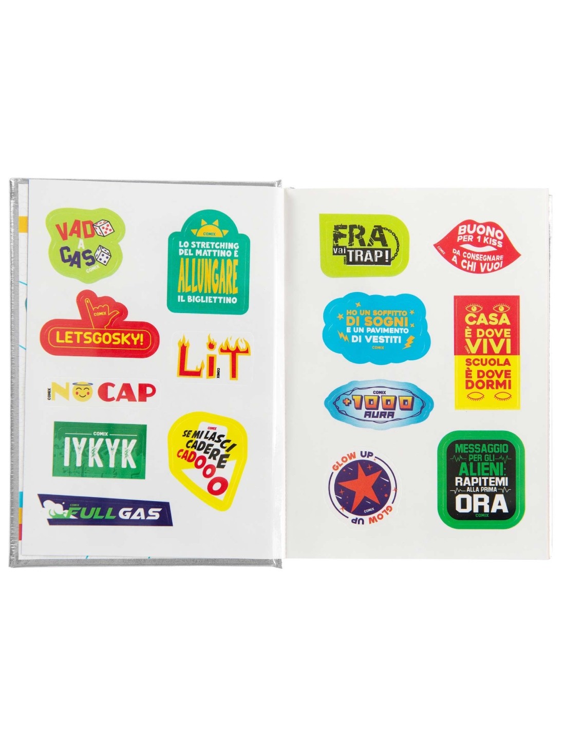 Diario Scuola 16 Mesi Datato 2025/2026 Special Comix Silver Heart Standard