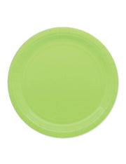 Piatti Piani Di Carta Ecolor 24cm 25pz