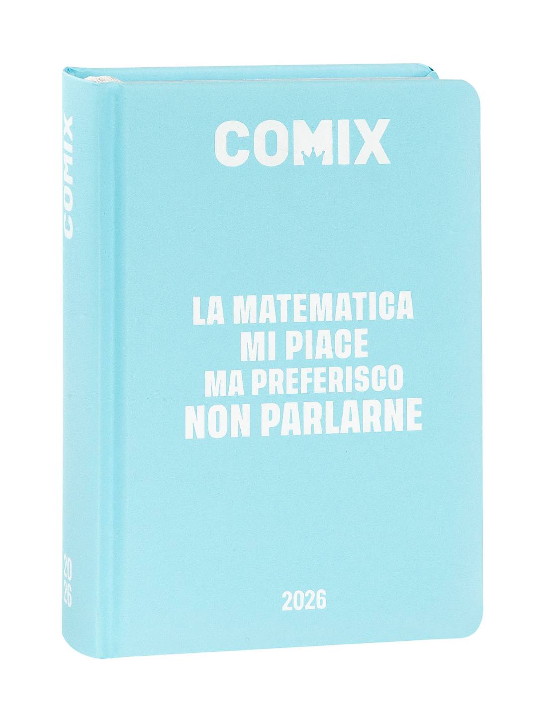 Diario 16 Mesi 2025/26 Comix La Matematica Mi Piace Ma Preferisco Non Parlarne Azure