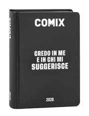 Diario 16 Mesi 2025/26 Comix Credo In Me E In Chi Mi Suggerisce Nero E Bianco