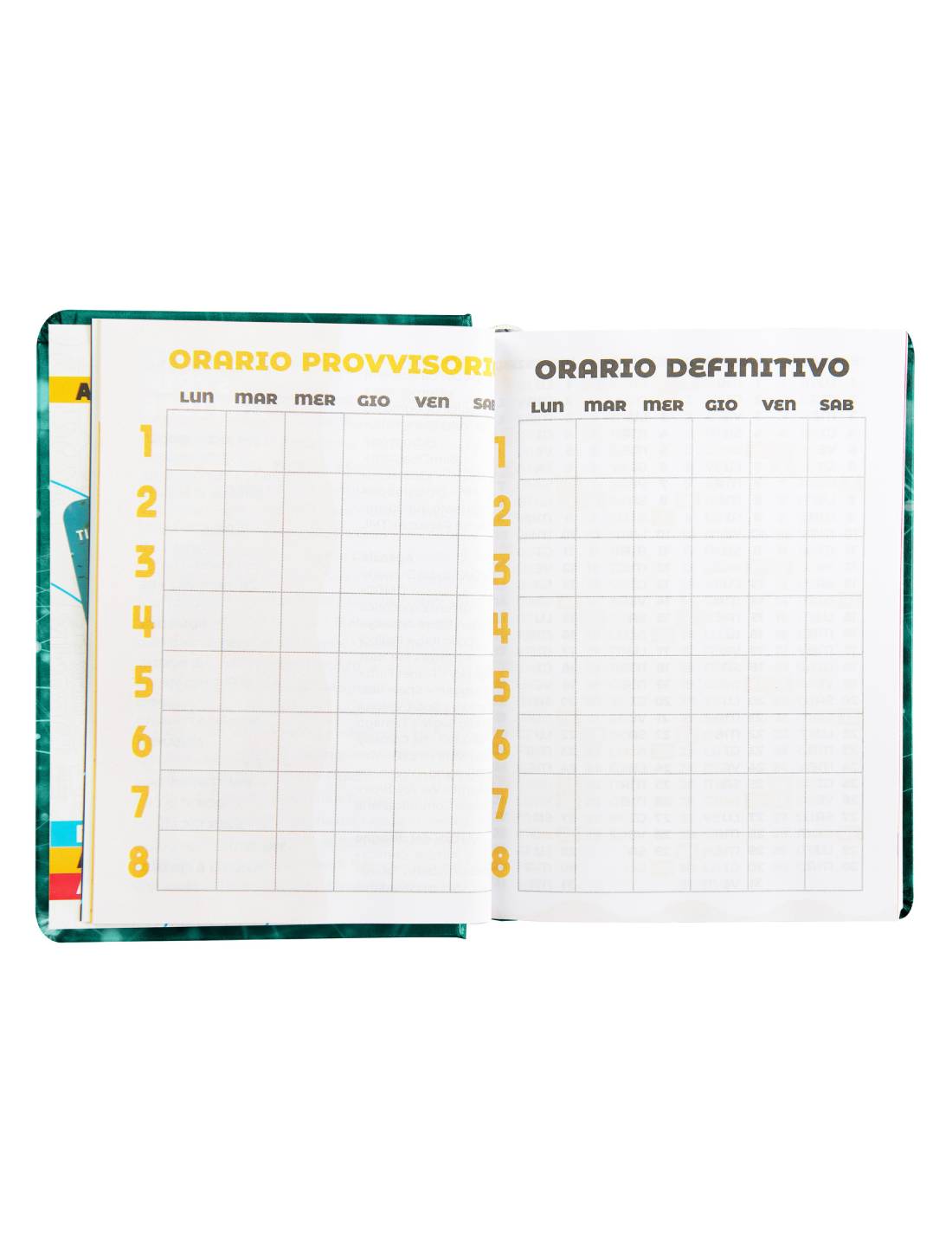 Diario 16 Mesi Comix 2025/26 La Matematica Mi Piace Ma Preferisco Non Parlarne Electric Green